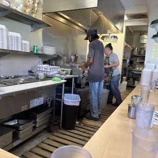 Counter view - BUSY!!!