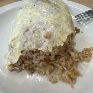 Fried Rice Omelette