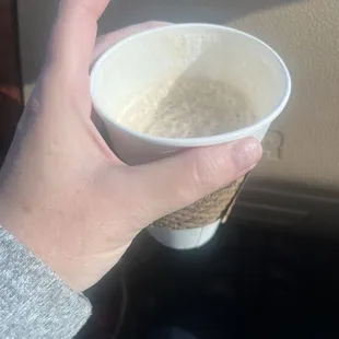 30 seconds after it was handed to me. 2 inches of room.