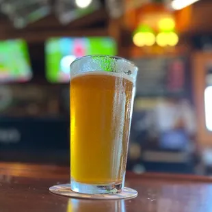 Cold beer.