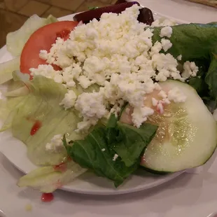 Chicken Greek Salads