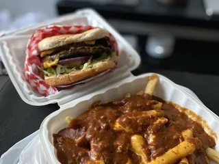 Ahn's Quarter Pound Burger