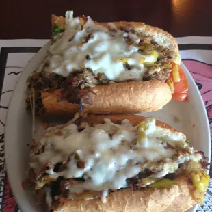 Ricky&apos;s special cheese steak. Very yummy!