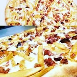 Bacon Cheese Fries Pizza