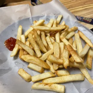 a pile of french fries