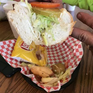 Where's the meat? can I get a refill on my coke and my turkey?