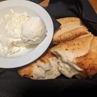 I dream about this bread. The whipped butter is stellar.
