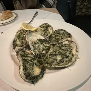 Oysters Rockefeller