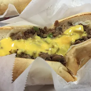 You can still taste the can the mushrooms came out of...fucking yuck!