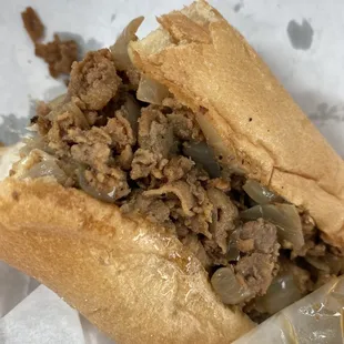 Philly cheesesteak