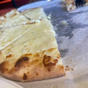 a slice of cheese pizza