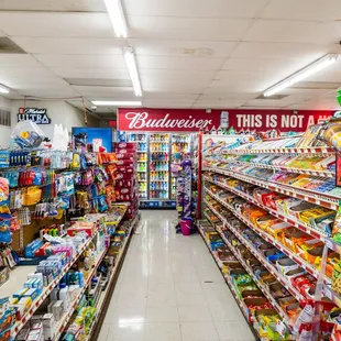 a grocery store aisle