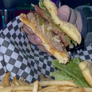 The blazer burger