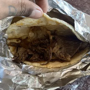 Brisket Taco