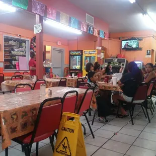 Festive interior laid back atmosphere