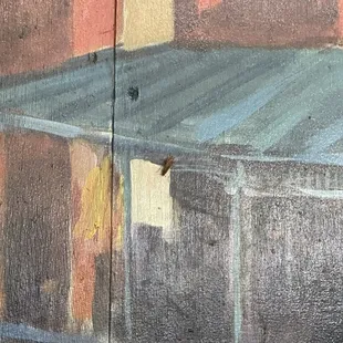 A roach in the wall!
