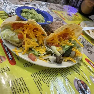 Carne asada gorditas