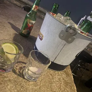 Bucket of beer (import $16)