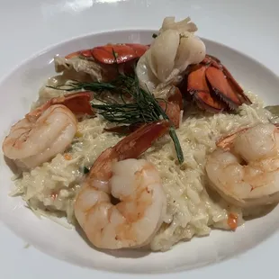 Scallop and Mushroom Risotto