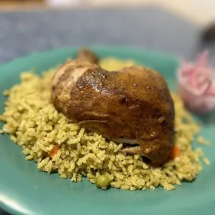 Arroz con Pollo is always a great option!!