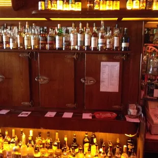 Lots of bottle selections