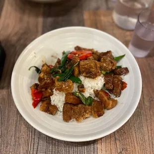 Pad Kra Pao Plate