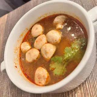 S1. Hot and Sour Soup with Shrimp