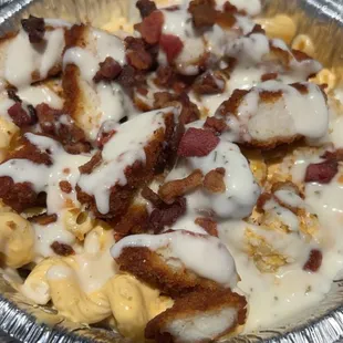 Chicken bacon ranch mac