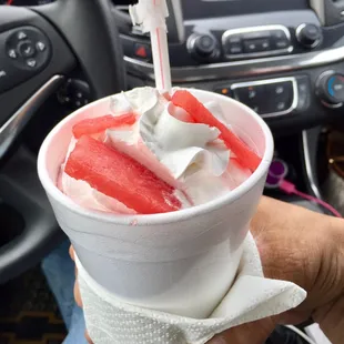 Watermelon smoothie....