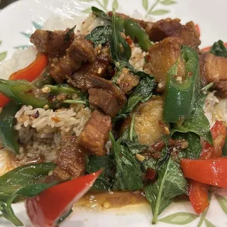 Pad Kra Pao Plate