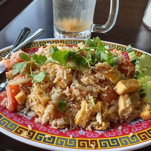 Tofu fried rice