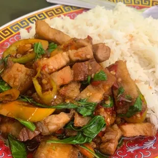Rodded Crispy Pork Belly