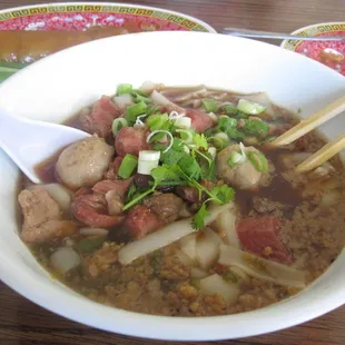 Stewed Pork Noodle Soup