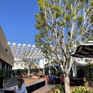 Outdoor plaza