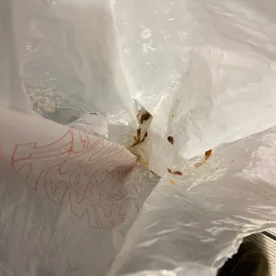 The delightful way my order was received.