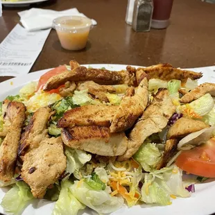 Grilled chicken salad