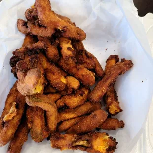 I ordered zucchini and it's all burned. It taste so bad. Usually there food is always good but not today.