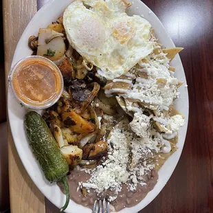 My favorite - chilaquiles