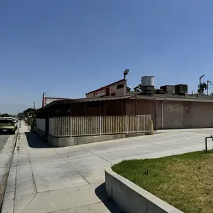 Front view from the street