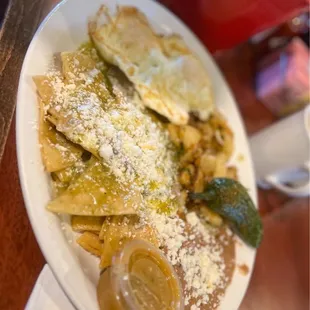Green Chilaquiles
