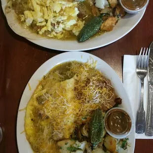 Chile Verde Omelette