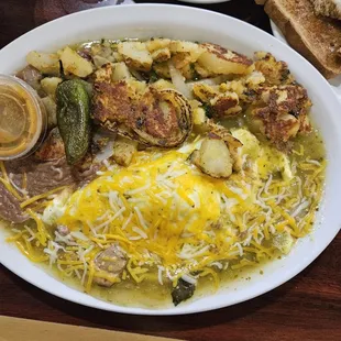 Chili Verde Omelette