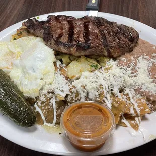 Chilaquiles Ribeye Steak