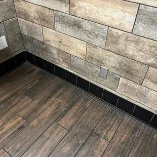 Restroom flooring