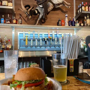 Burger. Goat. Beer.