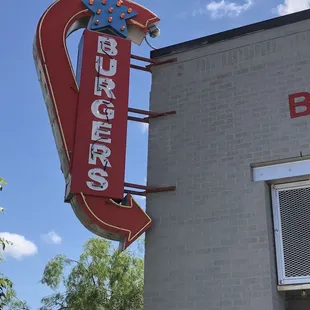 Love the retro signage