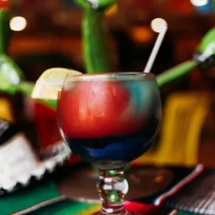 American flag margarita