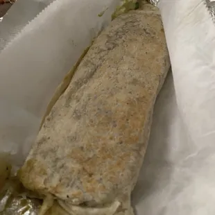 Chill verde burrito
