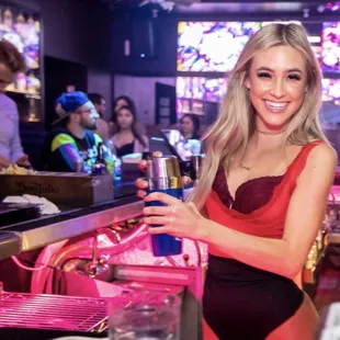 Service with a smile!