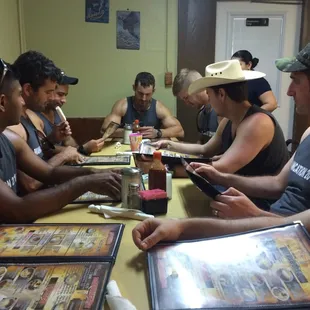 sushi and sashimi, interior